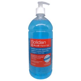 Solidan X-Plus Αντισηπτικό Gel Χεριών 100ml - 600ml -1000ml