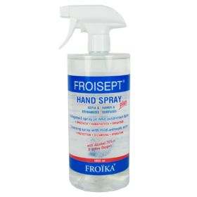 Froika Froisept Plus Καθαριστικό Spray Χεριών με Ήπια Αντισηπτική Δράση 500ml & 1000ml
