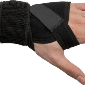 Vita Orthopaedics Standard Ρυθμιζόμενος Νάρθηκας Καρπού Δεξιάς Πλευράς σε Μαύρο Χρώμα