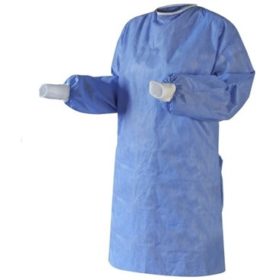 Ιατρική Ρόμπα Unisex Μιας Χρήσης Γαλάζια